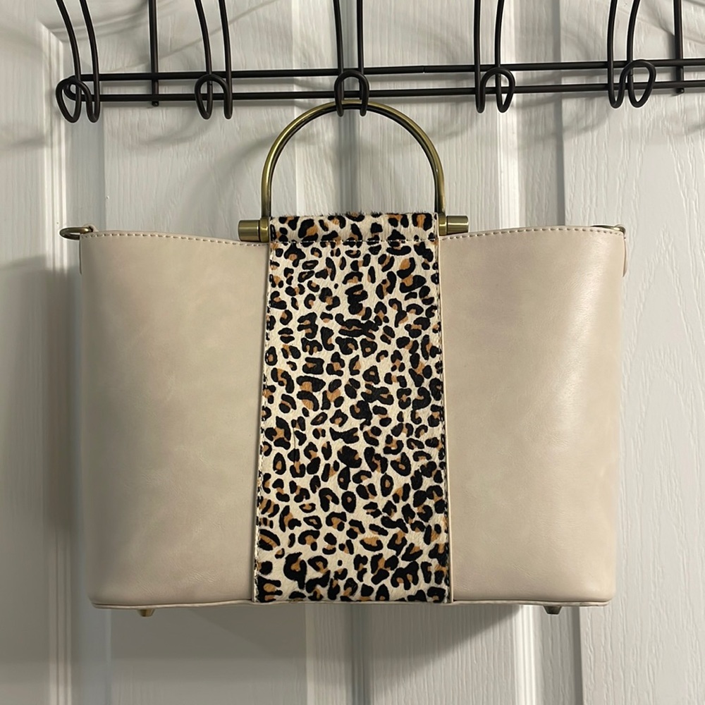 Altar’d State Leopard Handbag - never used